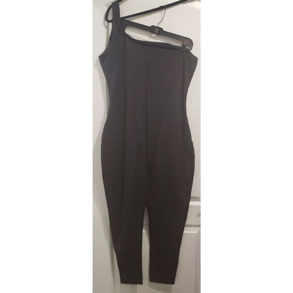 SKIMS One Shoulder Bodysuit In Onyx 4X NWT - Picture 4 of 6